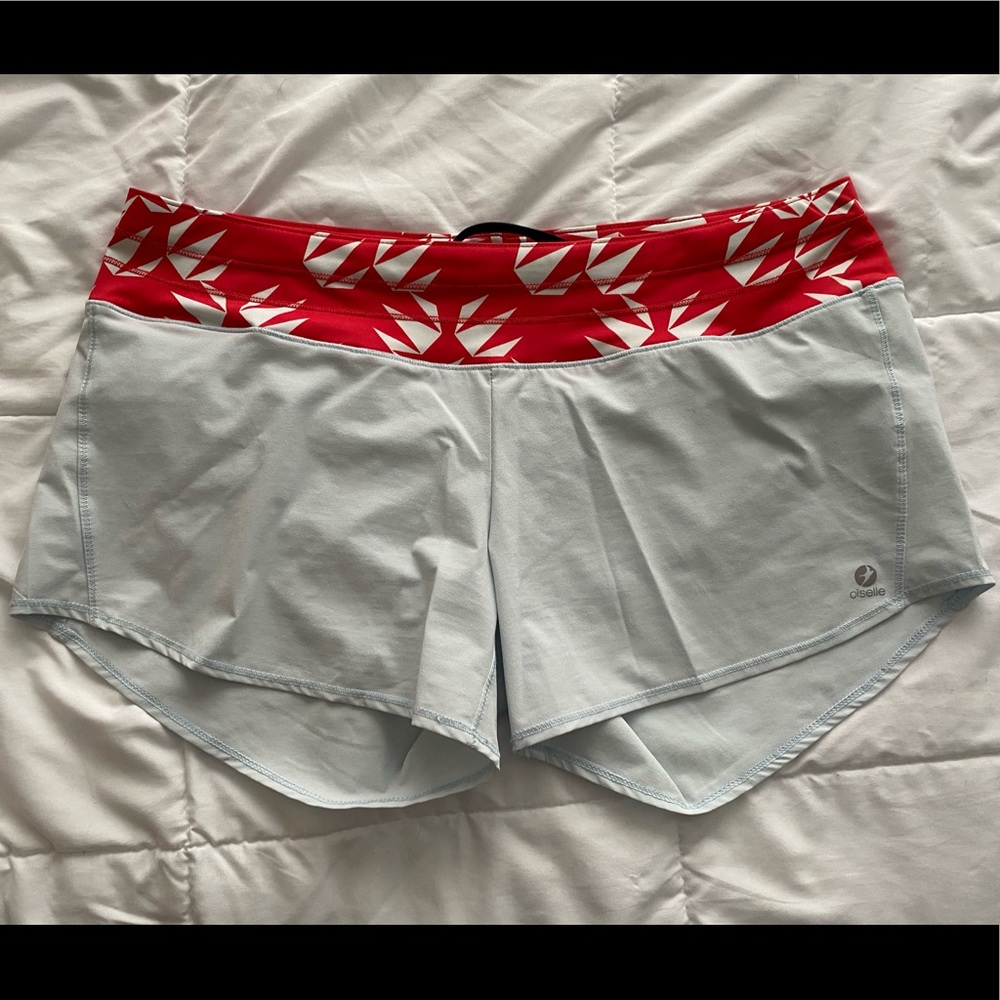 Oiselle Roga Running Shorts Sz 10